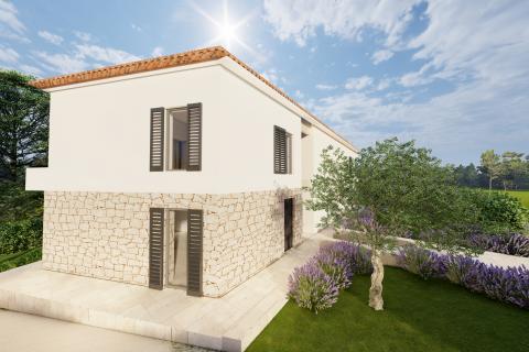 KA&Scaron;TELIR-vila s panoramskim pogledom na more