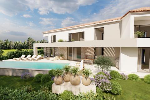 KA&Scaron;TELIR-vila s panoramskim pogledom na more