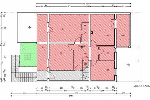 Flat/Appartement Rovinj, 90m2