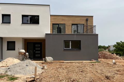 Poreč okolica, moderna dvojna kuća