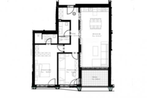 Condo/Apartment Umag, 90,61m2