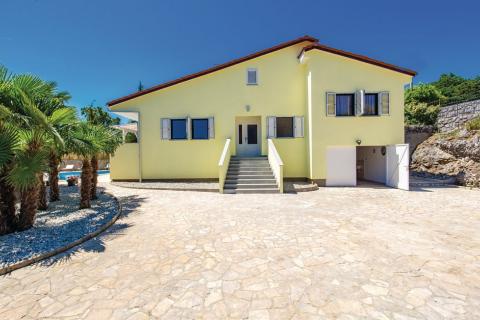 OPATIJA, POBRI- Haus 170 m2 mit Pool, Garage und Meerblick