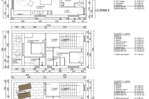 POREČ-kuća s bazenom i pogledm na more, novogradnja