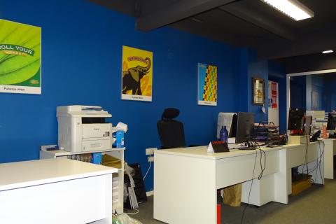 Rijeka - ured i skladište za najam na odličnoj lokaciji; vlastiti parking