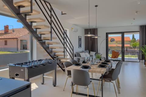 Istra, Galižana – Čudovita vila z bazenom in pogledom na morje