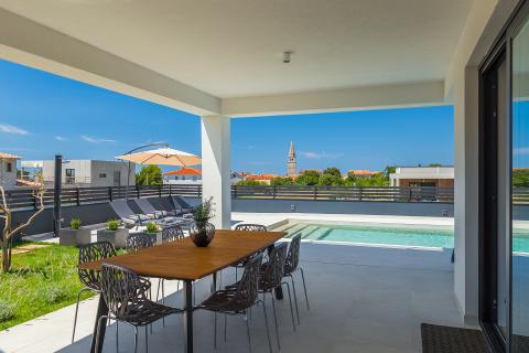 Istra, Galižana – Čudovita vila z bazenom in pogledom na morje