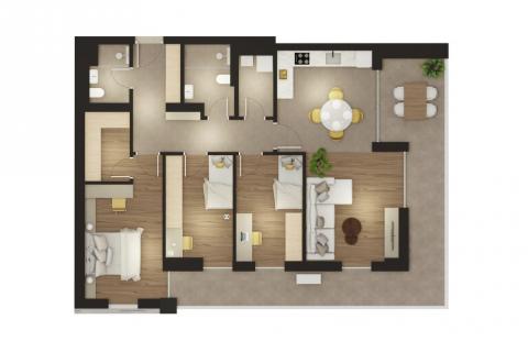 DONJI ZAMET - Stan 3S+DB 105,70 m2