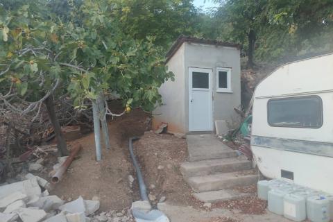 Baška - polj. zemljište 206m2, pogled