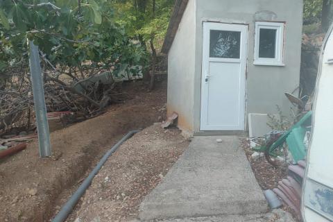 Baška - polj. zemljište 206m2, pogled