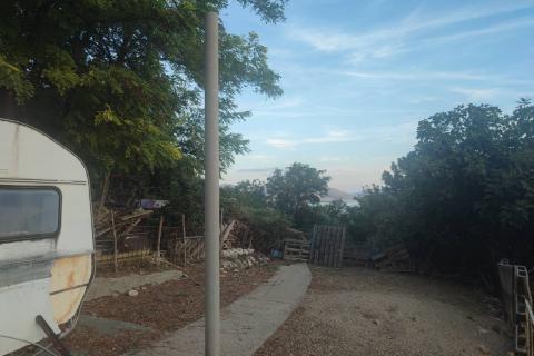 Baška - polj. zemljište 206m2, pogled