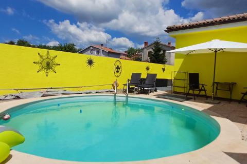 Istria, Marčana, house with pool and garden