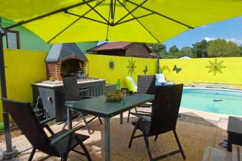 Istria, Marčana, house with pool and garden