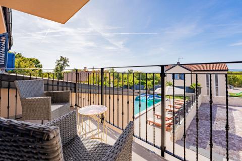 OTOK KRK,DOBRINJ moderna nova villa na prodaju