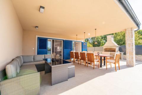 OTOK KRK,DOBRINJ moderna nova villa na prodaju