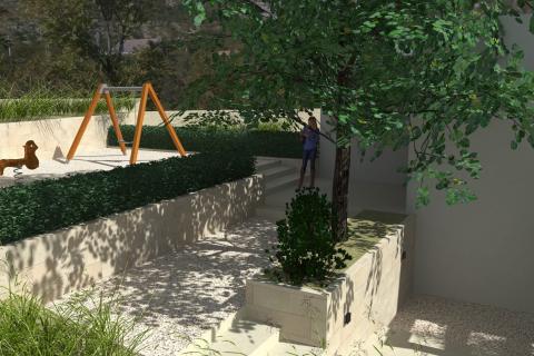 Starigrad Paklenica - vila, garaža, bazen, igralište, osama