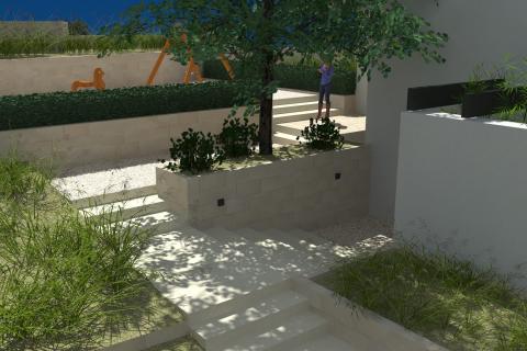 Starigrad Paklenica - vila, garaža, bazen, igralište, osama