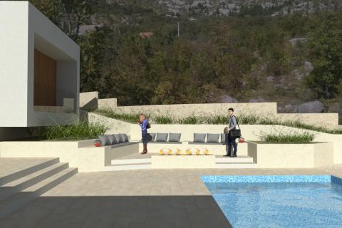 Starigrad Paklenica - vila, garaža, bazen, igralište, osama