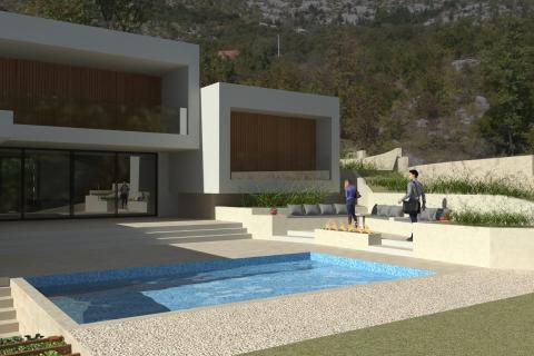 Starigrad Paklenica - vila, garaža, bazen, igralište, osama