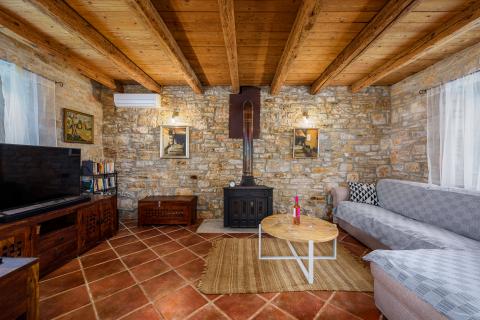 Poreč, okolica, šarmantna istarska kamena kuća sa bazenom