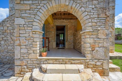 Poreč, okolica, šarmantna istarska kamena kuća sa bazenom