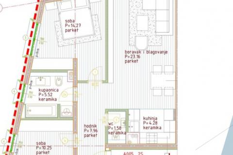 Квартира/Апартамент Poreč, 73,65m2