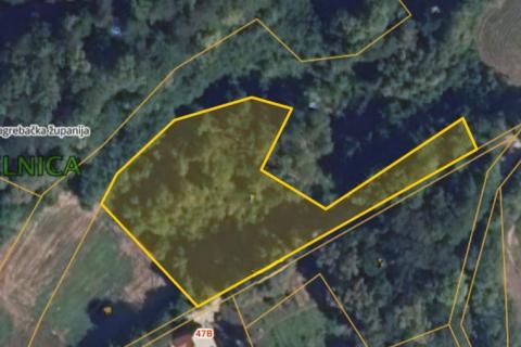 Pisarovina, Lučelnica, građevinsko zemljište 3963 m2