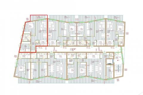 Poreč, dvosoban stan s pogledom na more