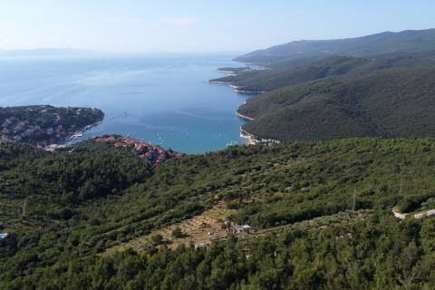 ISTRIA, RABAC - Building plot 2913 m2 with a fantastic view