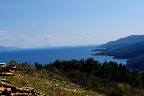 ISTRIA, RABAC - Building plot 2913 m2 with a fantastic view