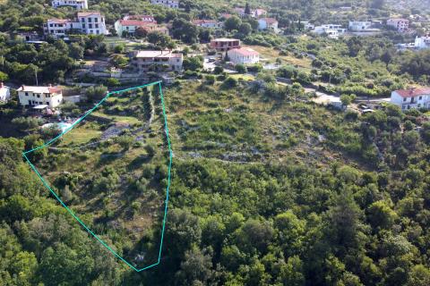 ISTRIA, RABAC - Building plot 2913 m2 with a fantastic view