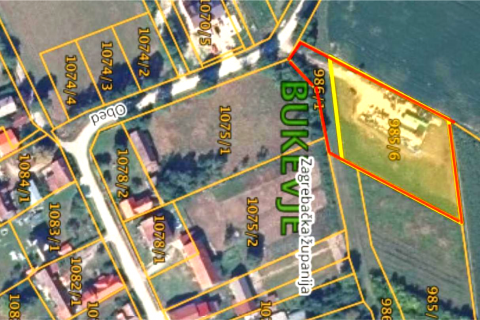 Velika gorica okolica, Obed, poljoprivredno zemljište 3506 m2