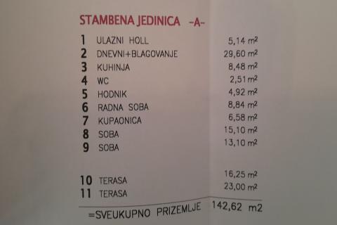 Istra,Valbandon,veliki stan u prizemlju sa terasama