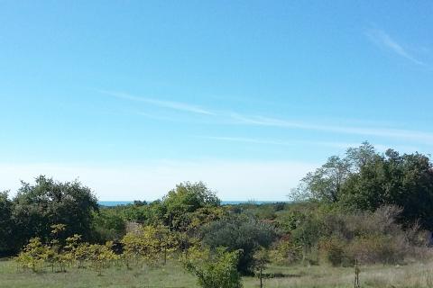 Istra, Umag - građevinsko zemljište, pogled na more