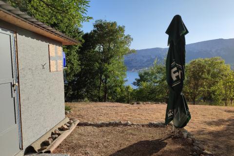 Baška - poljoprivredno zemljište 305m2, pogled