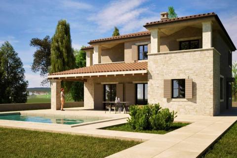 KAŠTELIR- ROH-BAU samostojeća kuća