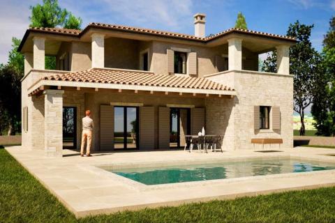 KAŠTELIR- ROH-BAU samostojeća kuća