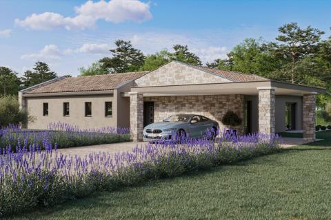 Building plot Karojba, 1.446m2