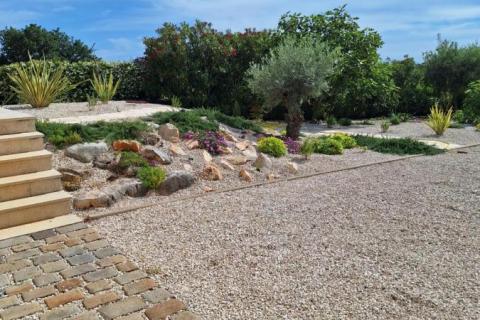 Poreč, okolica, lijepa autohtona vila s pogledom na more