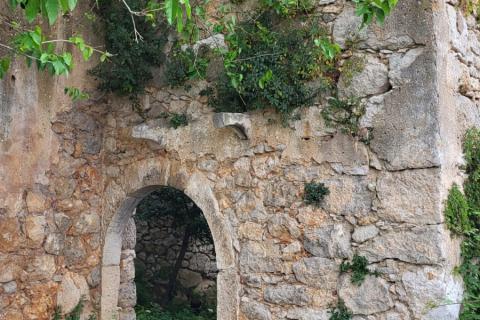 ISTRA, PLOMIN - Starina s pogledom na more