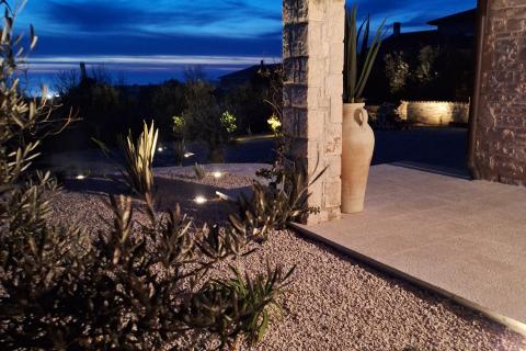 Poreč, okolica, lijepa autohtona vila s pogledom na more