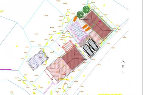 Istra,Momjan-Kamena kuća s projektom