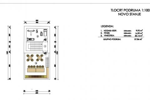 Istra,Momjan-Autohtona kuća s projektom,pogled more