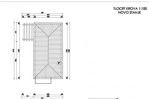 Istra,Momjan-Autohtona kuća s projektom,pogled more
