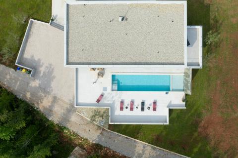 Istra, Grožnjan luksuzna dizajnerska kuća, novogradnja