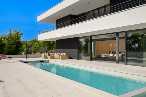 Istra, Grožnjan luksuzna dizajnerska kuća, novogradnja