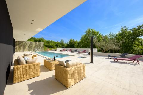 Istra, Grožnjan luksuzna dizajnerska kuća, novogradnja