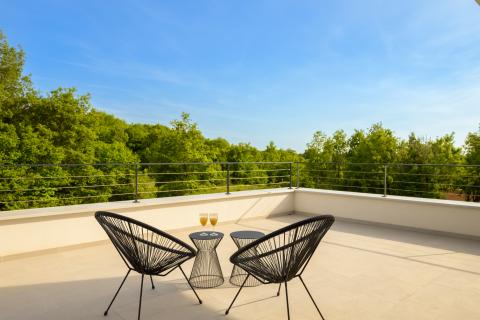 Istra, Grožnjan luksuzna dizajnerska kuća, novogradnja