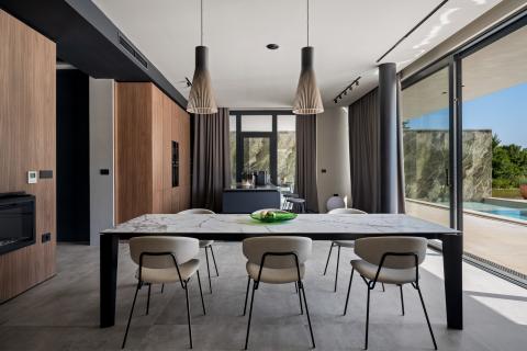 Istra, Grožnjan luksuzna dizajnerska kuća, novogradnja