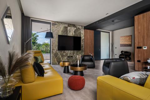 Istra, Grožnjan luksuzna dizajnerska kuća, novogradnja