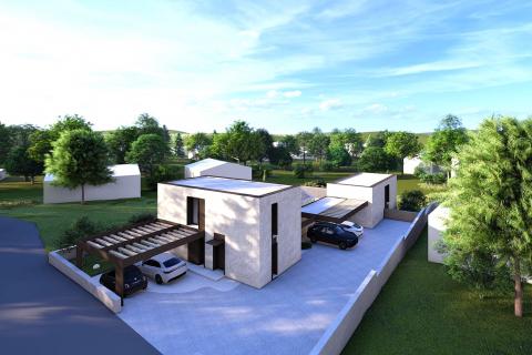 Istra, Karigador, atraktivna kuća u izgradnji